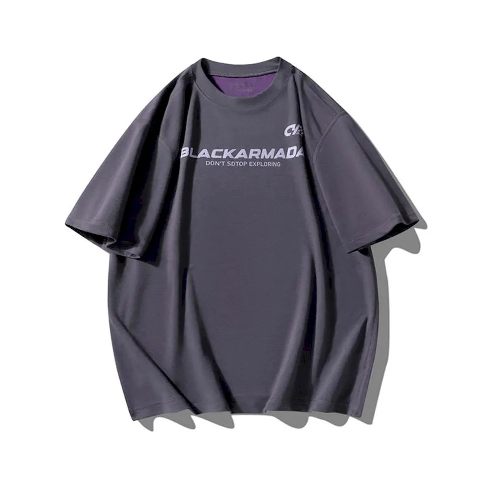 BLACKARMADA Unisex Oversized Tee | Breathable Cotton-Poly Blend, Casual Streetwear for All Body Types
