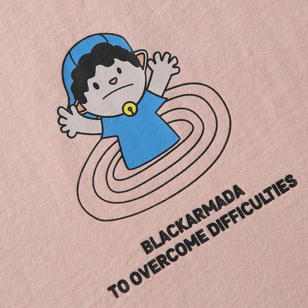 BLACKARMADA Unisex Vintage Graphic T-Shirt - Quick-Dry 100% Cotton Blend