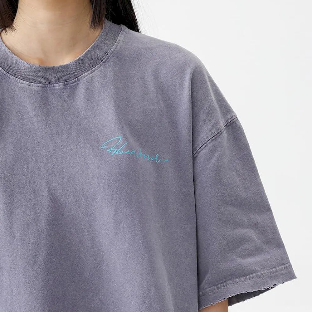 BLACKARMARA Unisex Casual T-Shirt,Bold Contrast Print,Signature Design,Relaxed Fit for Everyday&Summer