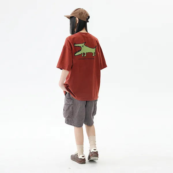 BLACKARMADA Unisex Oversized Cotton T-Shirt - Streetwear Style for Everyday Wear