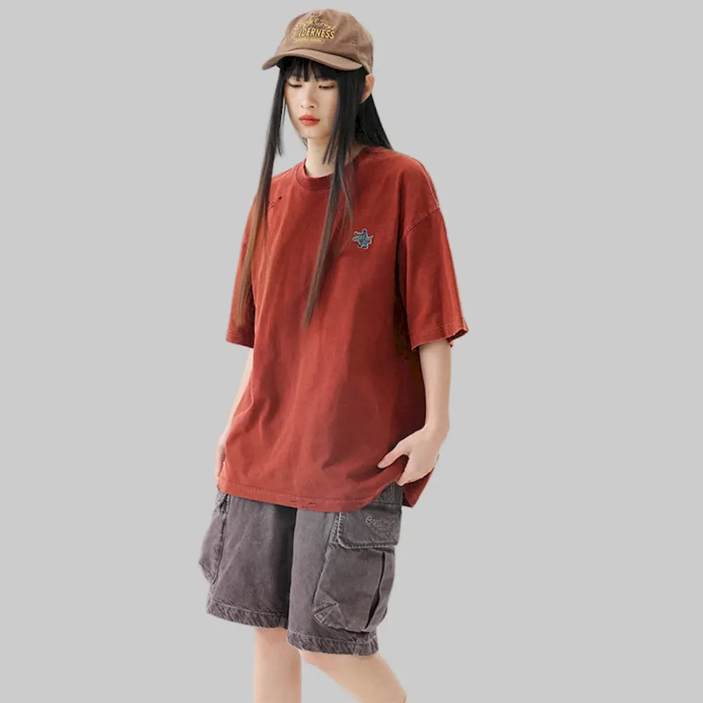 BLACKARMADA Unisex Oversized Cotton T-Shirt - Streetwear Style for Everyday Wear