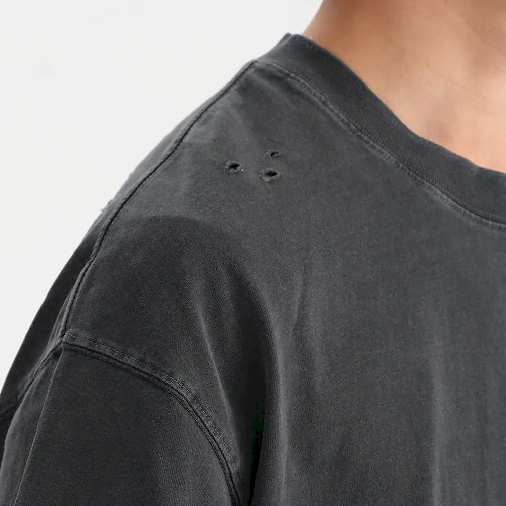 BLACKARMADA Oversized Unisex T-Shirt-260G Heavyweight Salt-Washed Cotton, Casual&Streetwear for Everyday&Outdoor Wear