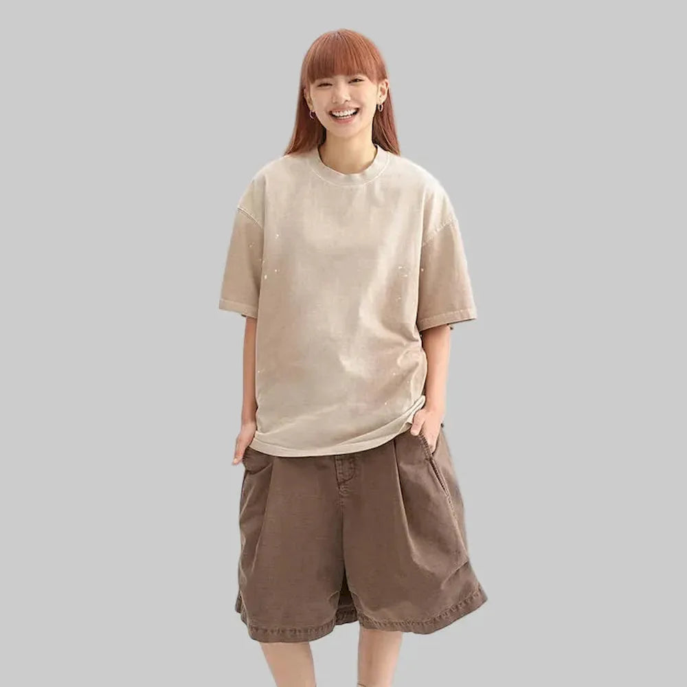 BLACKARMADA Oversized Retro T-Shirt ¨C 260G Heavyweight Cotton Vintage Streetwear Tee