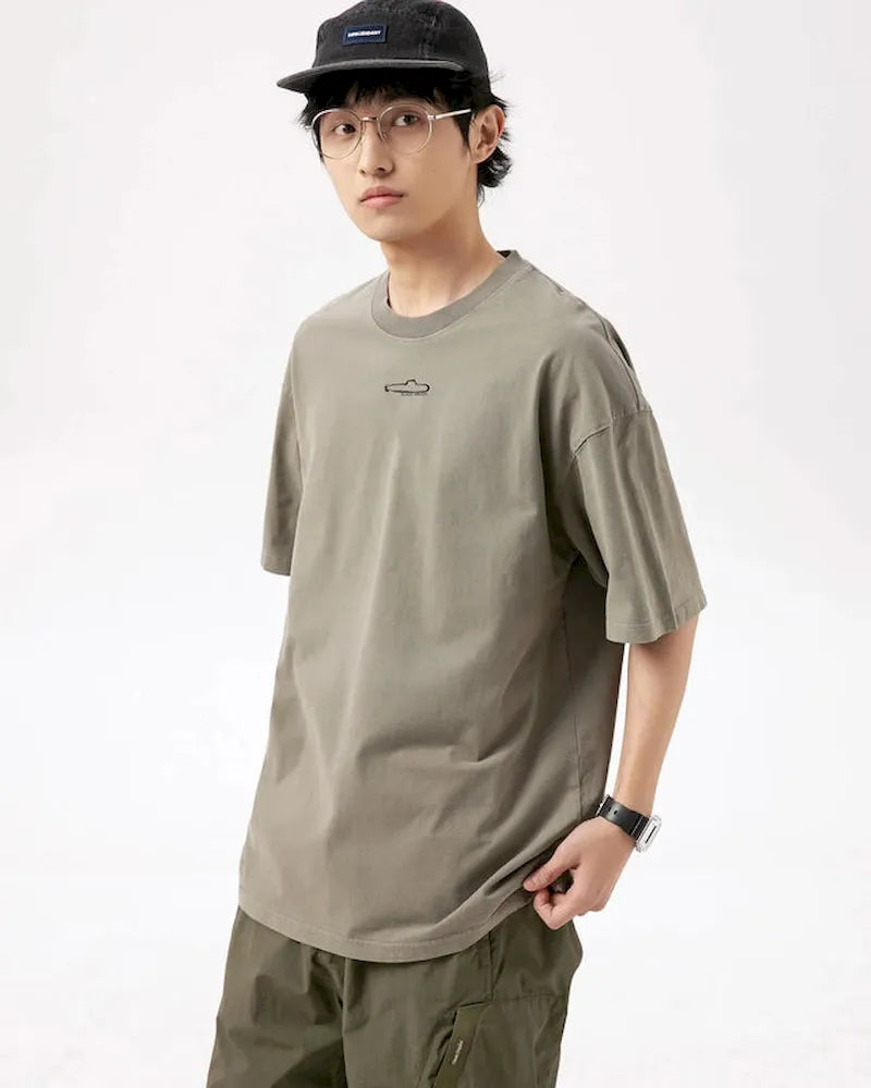 BLACKARMADA Unisex Casual T-Shirt – Oversized, Breathable 100% Cotton, All-Day Comfort