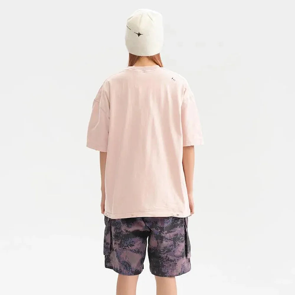BLACKARMADA Oversized Unisex T-Shirt-260G Heavyweight Salt-Washed Cotton, Casual&Streetwear for Everyday&Outdoor Wear