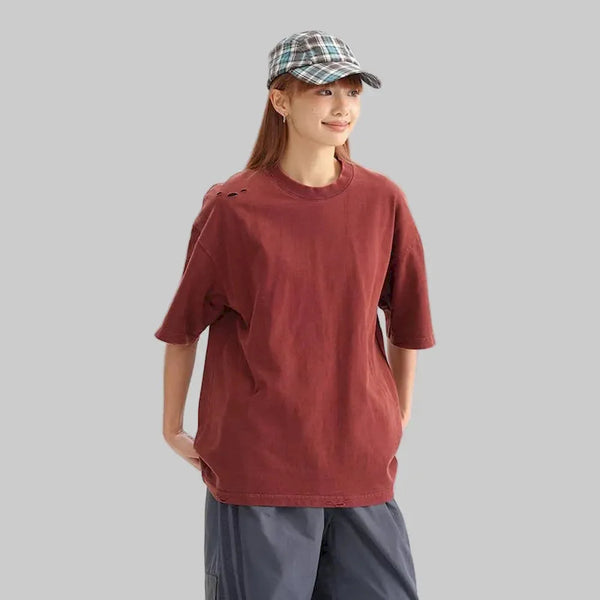 BLACKARMADA Oversized Unisex T-Shirt-260G Heavyweight Salt-Washed Cotton, Casual&Streetwear for Everyday&Outdoor Wear