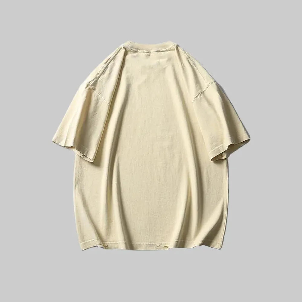 BLACKARMADA Oversized Unisex T-Shirt-260G Heavyweight Salt-Washed Cotton, Casual&Streetwear for Everyday&Outdoor Wear