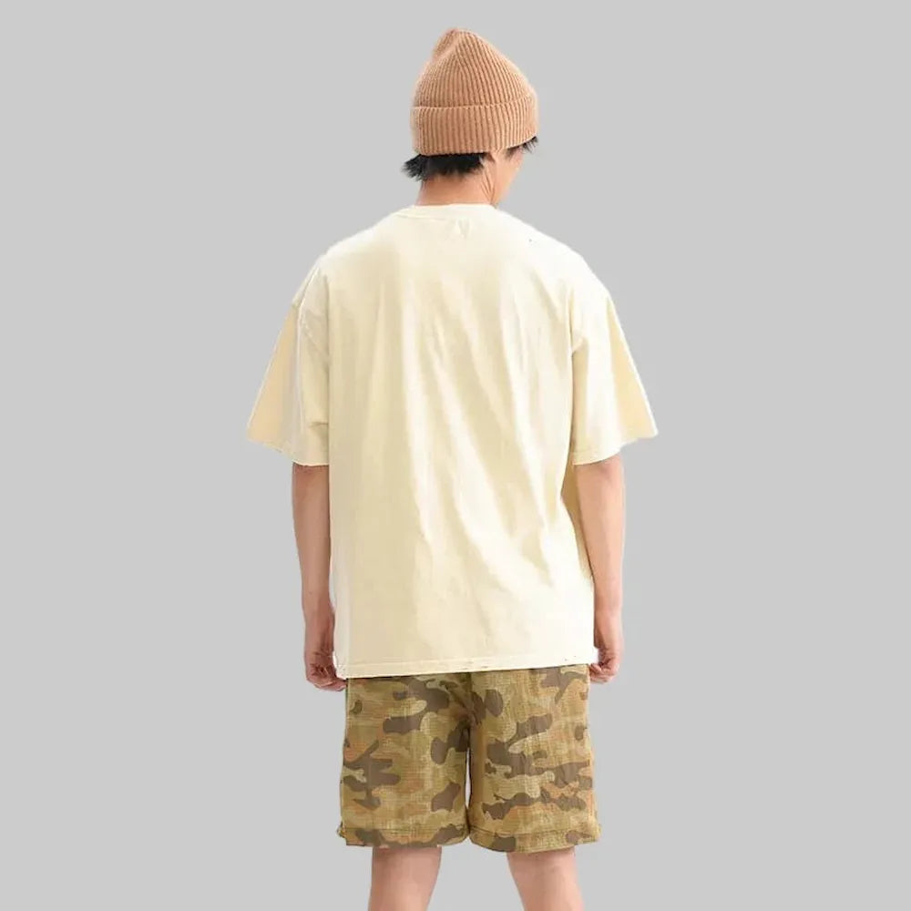 BLACKARMADA Oversized Unisex T-Shirt-260G Heavyweight Salt-Washed Cotton, Casual&Streetwear for Everyday&Outdoor Wear